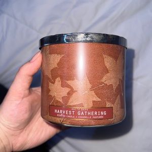 Bath and Body Works Harvest Gathering 3 Wick Candle